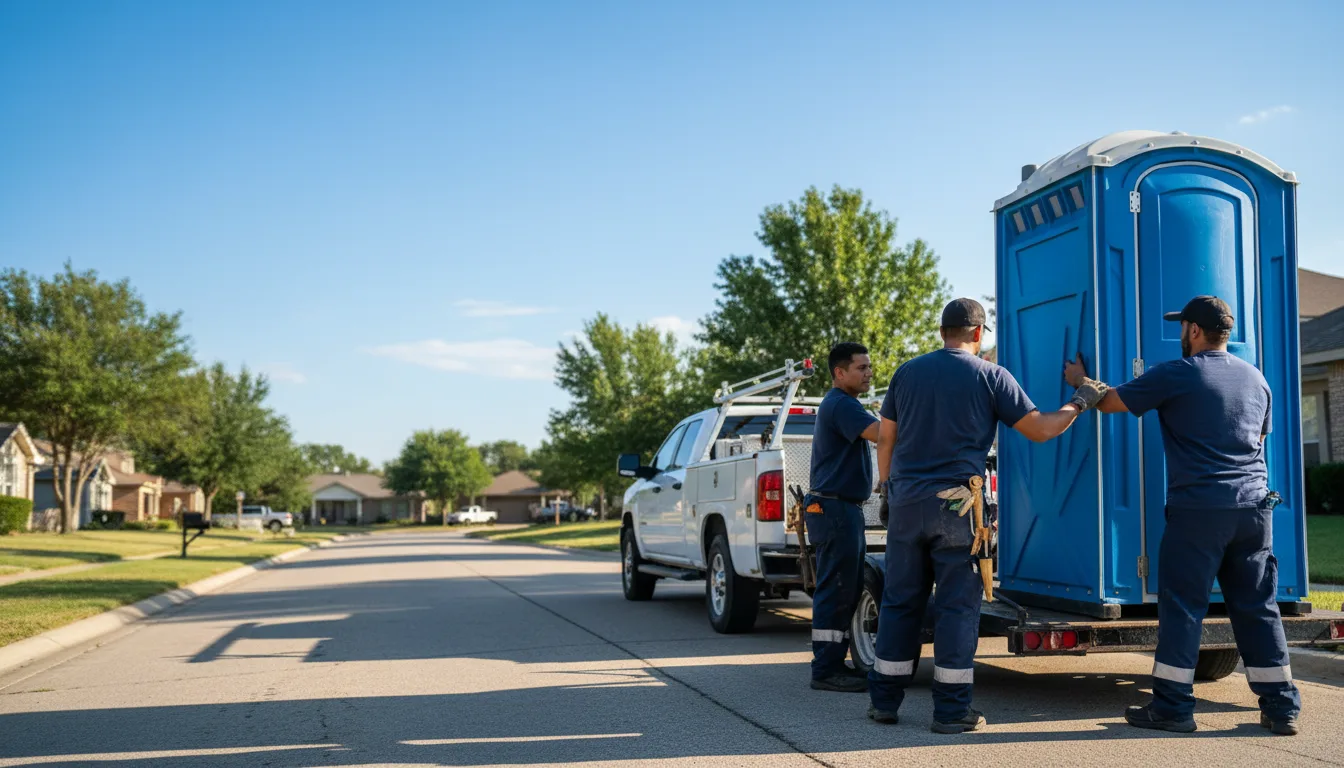 Portable Toilet Rental in Allen, TX near me